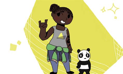 Colors Live Girl And Her Panda By Cutie Biscuit