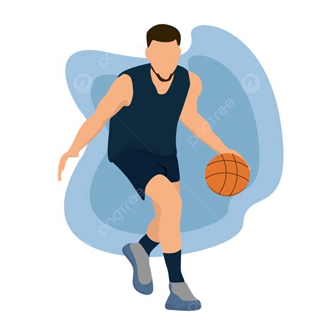 basketball player silhouette clipart hd png flat basketball player