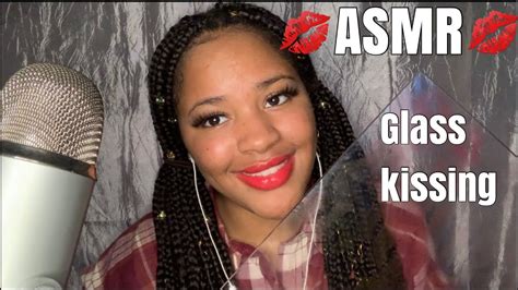 💋asmr Glass Kissing And Tapping Mouth Sounds 💋 Youtube