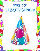 printable spanish greeting cards feliz cumpleanos happy birthday