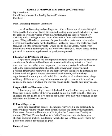 scholarship essay samples template business