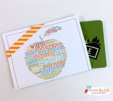 printable teacher appreciation gift card holder skip   lou