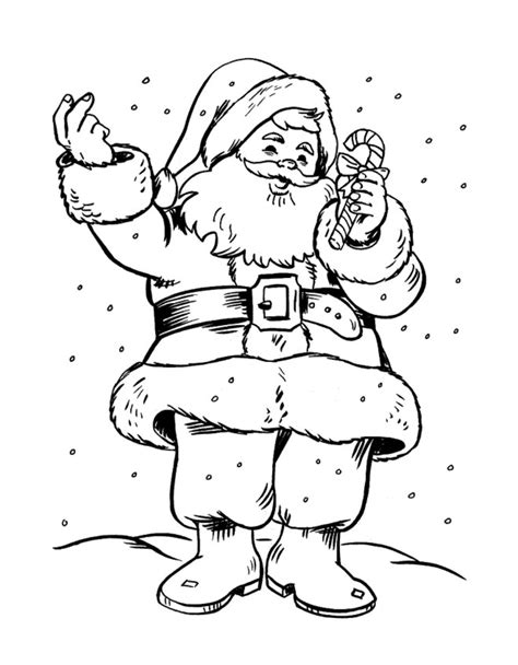 santa coloring pages coloring pages  print