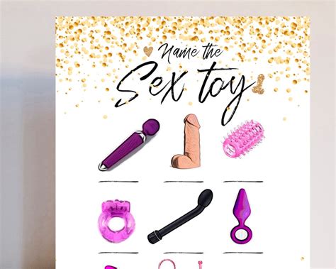 name the sex toys bachelorette party games hens party etsy