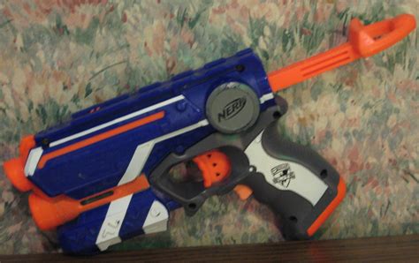 Nerf N Strike Elite Firestrike Pistol Single Shot Dart Blaster Gun