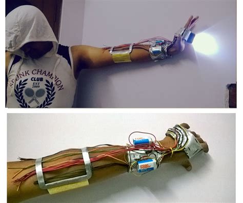 iron man hand repulsor  steps  pictures instructables