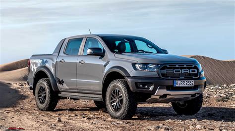 pic ford ranger pickup truck spied  india team bhp