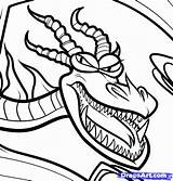 Dragon Coloring Pages Train Nightmare Monstrous Dragons Popular sketch template