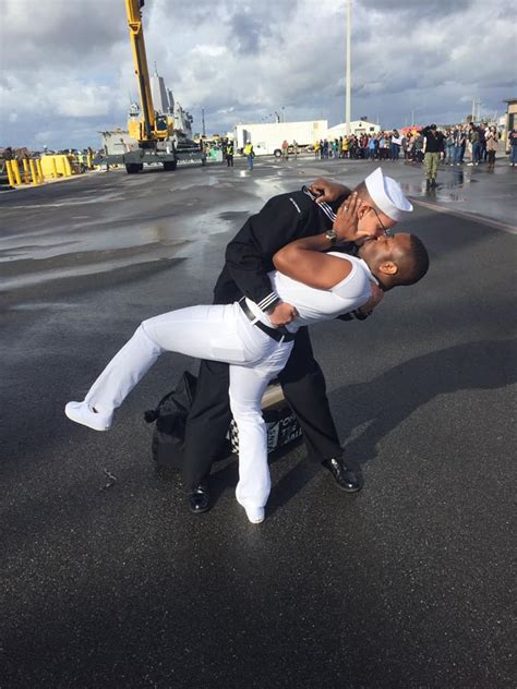 Gay Sailor S Homecoming Kiss Prompts Wrath From Local News