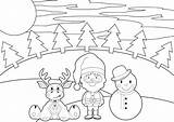 Coloring Placemats Placemat Getdrawings Christmas sketch template