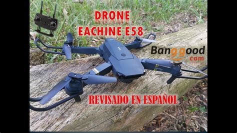 eachine  en espanol drone plegable unboxing
