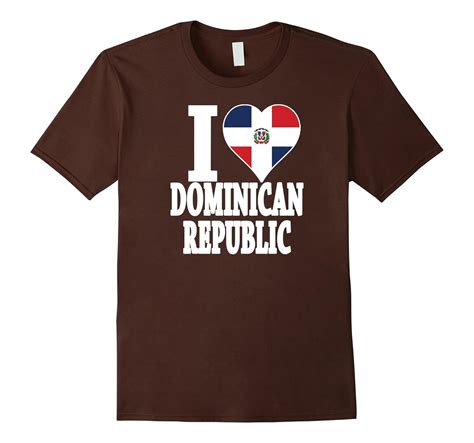 Dominican Republic Flag T Shirt I Love Dominican Republic Cl – Colamaga