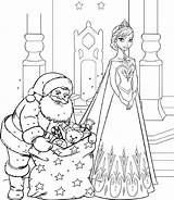 Christmas Coloring Pages Olaf Frozen Color Noel Coloriage Printable Des Neiges Reine Getcolorings Print sketch template