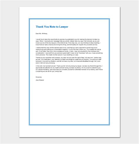 note  lawyer sample message  formats