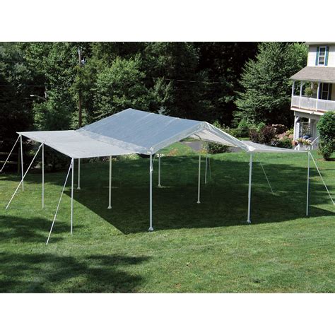 shelterlogic    maxap outdoor canopy tent ftl  ftw white model  northern tool