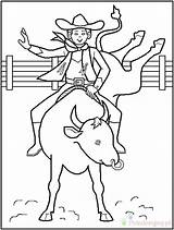 Rodeo Kowboj Kolorowanki Bull Westen Wilder Dzieci Personnages Coloringhome Ausmalbild Effortfulg Slipper Coloringfolder sketch template