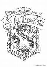 Slytherin Ausmalbilder Cool2bkids Dobby Gryffindor Imprimer sketch template