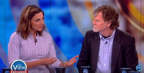 christian baker tells the view jesus wouldn t make wedding cake for same sex marriage the