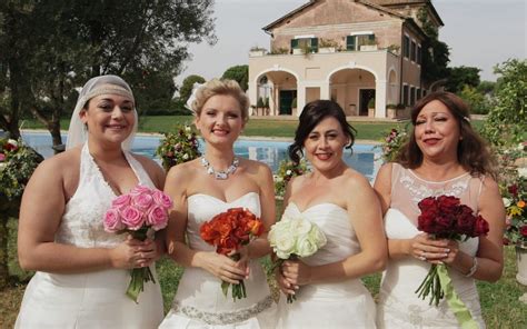 quattro matrimoni in italia il terzo round della gara tra spose tvzap