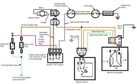 ac electrical diagram