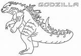Godzilla Coloring Pages Printable Monster Monsters Kaiju Color 2021 Print Cartoon Drawing Book Birthday Visit Choose Board Wonder sketch template
