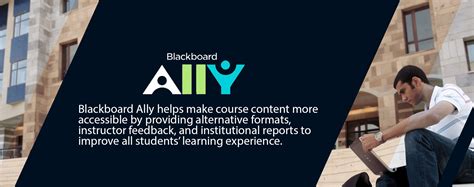 blackboard ally auc learning management systems