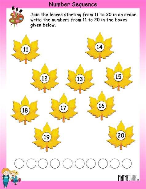 patterns ukg math worksheets