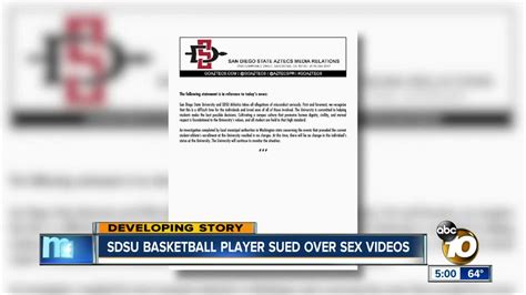San Diego State Basketball S Mcdaniels Accused Of