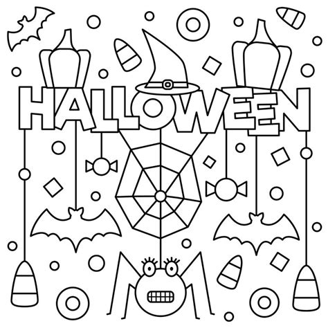 adorable halloween colouring page printable thrifty mommas tips