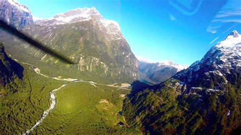 queenstown  milford sound  heli tours  youtube
