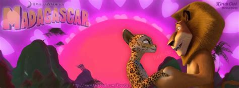 Madagascar Alex And Gia Facebook Cover By Kovuoat On