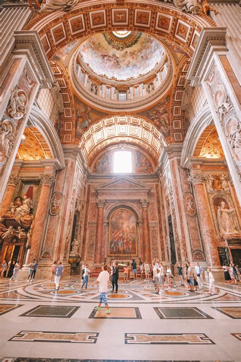 magnificent st peters basilica   vatican city rome vatican