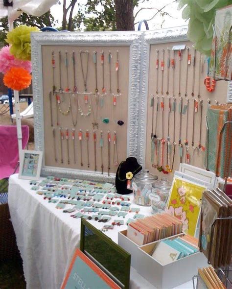 frames  cork  hinged  craft show displays diy jewelry display craft display