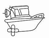 Colorear Barco Imbarcazione Motora Barcos Imagui Desenho Disegno Barche Acolore Acuatica Como sketch template