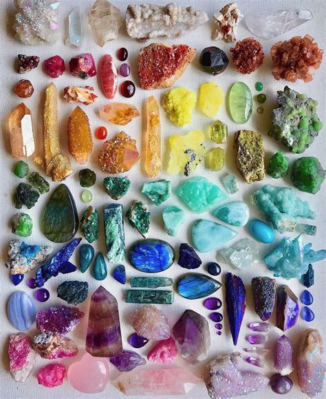 beautiful gemstones collection crystal vibes crystals