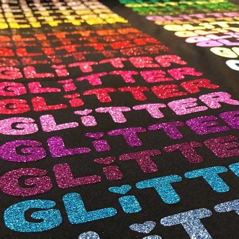 siser glitter htv  widths    price color craft vinyl