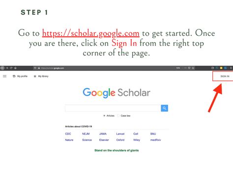 guide  register google scholar office  faculty research