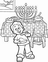 Coloring Pages Hanukkah Chanukah Print Chanuka Color Symbols Getcolorings Printable sketch template