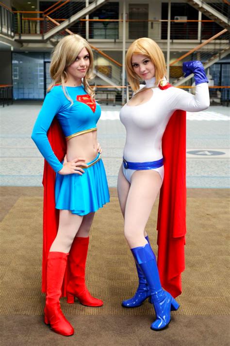 supergirl and powergirl badluckkitty and ardella