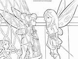 Coloring Tinkerbell Pages Fairy Pirate Disney Fairies Silvermist Pirates Zarina Tinker Lego Bell Colorear Color Printable Print Drawing Para Princess sketch template