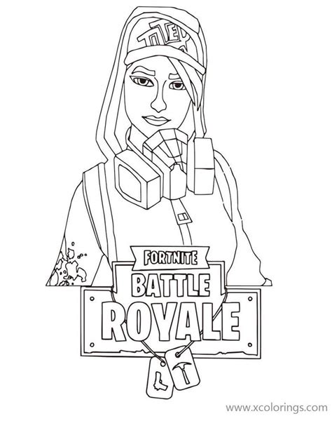 fortnite coloring page female drift xcoloringscom