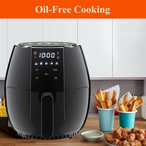 buy sanptent  quart air fryer electric hot oven oilless multifunctional cooker  digital