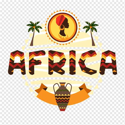 africa graphy africa culture orange logo png pngwing