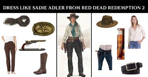 Dress Like Sadie Adler From Red Dead Redemption 2