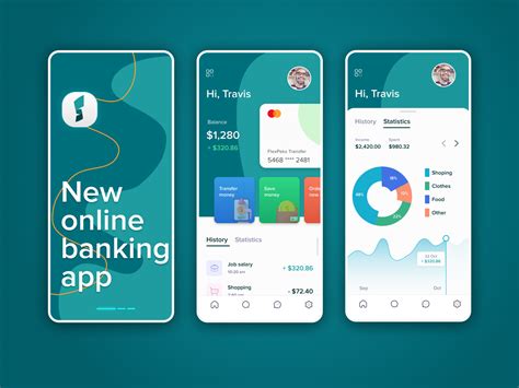 banking mobile app ui design  vasilkooov  dribbble