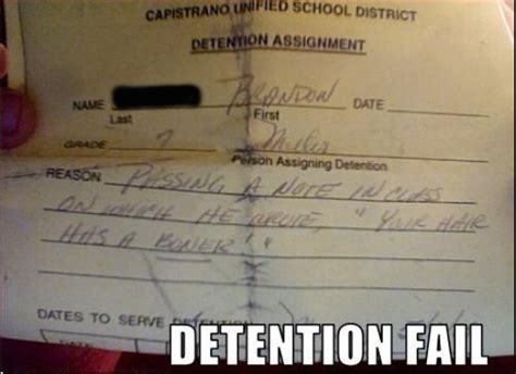 dumbest detention slips ever page 3 sick chirpse