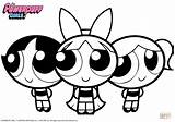 Powerpuff Coloring Girls Pages Printable Print Getcolorings Sheets Color sketch template