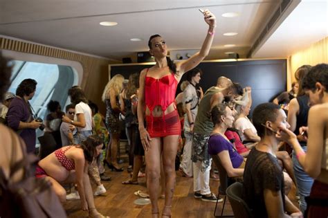 sex workers turn models for a night in rio fashion show