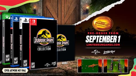 jurassic park classic games collection announced niche gamer