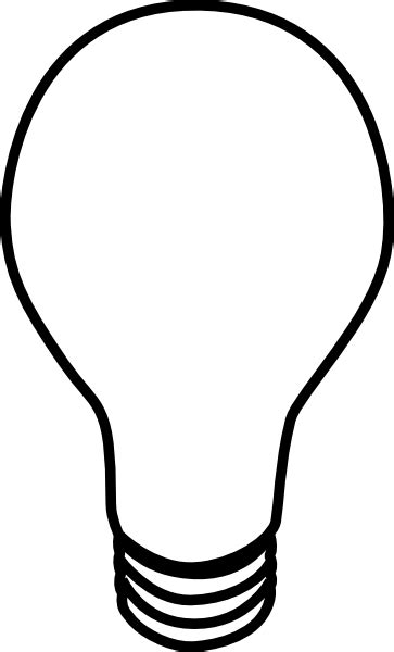 light bulb  objects  printable coloring pages